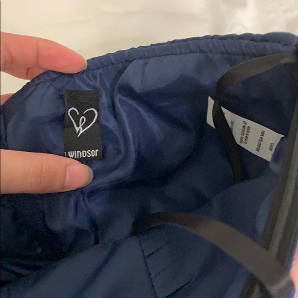 blue mini dress - Picture 3 of 5